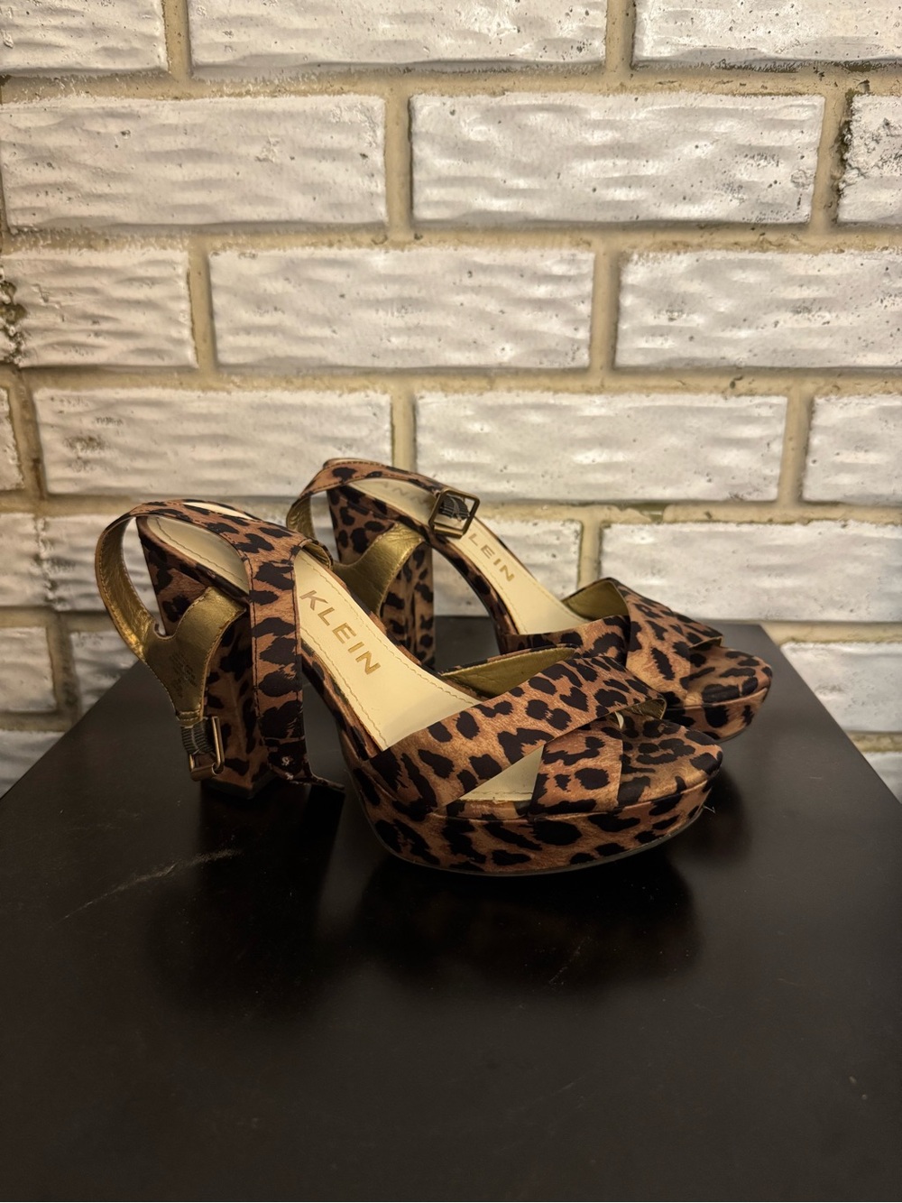 Anne Klein Leopard Heels